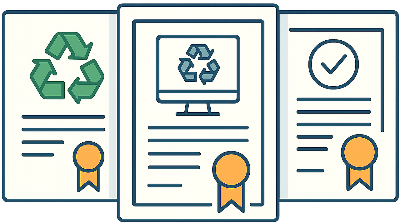 Certificates and accreditations