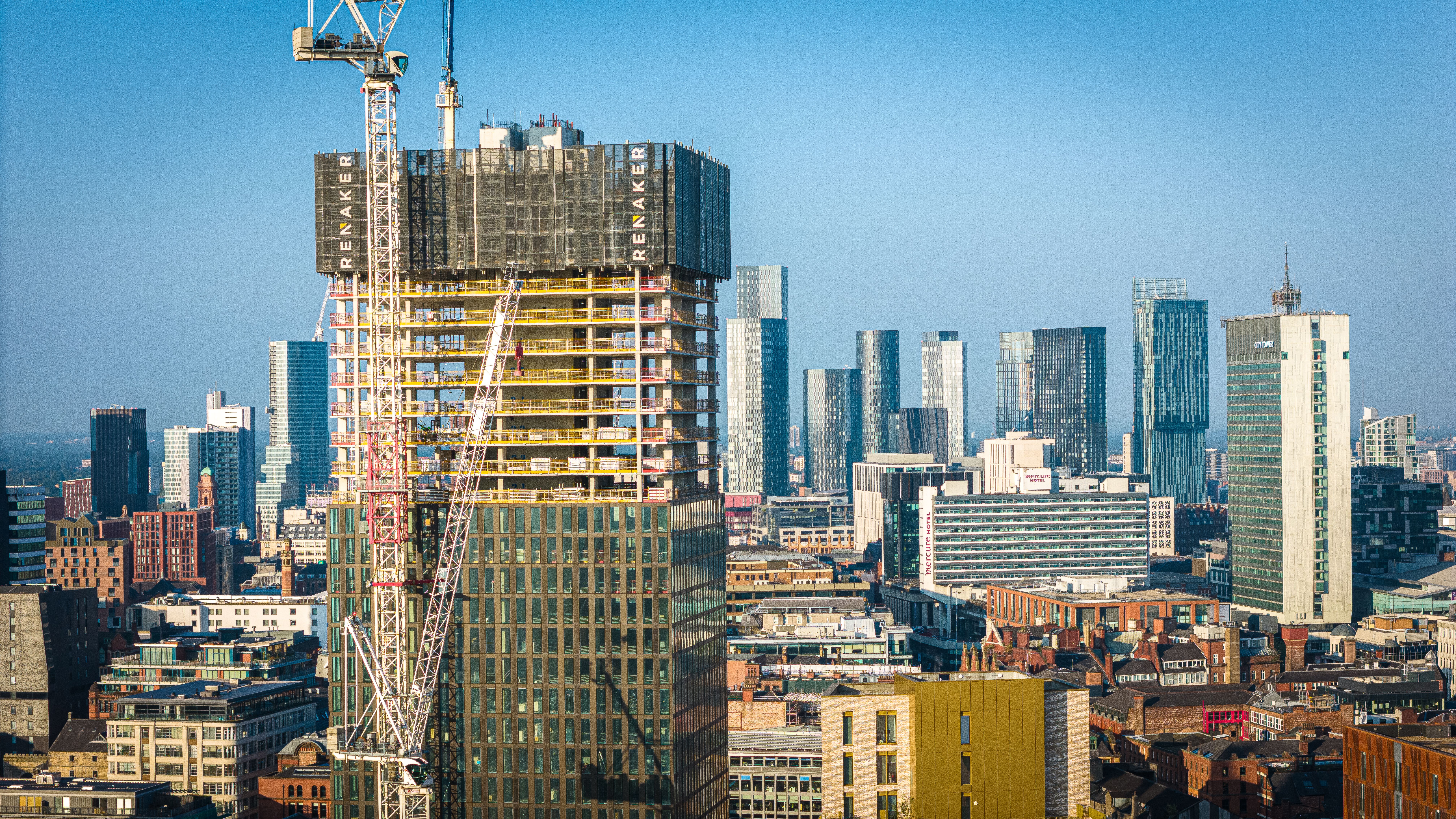 Manchester city skyline — Smart Tech Recycling serves Greater Manchester businesses